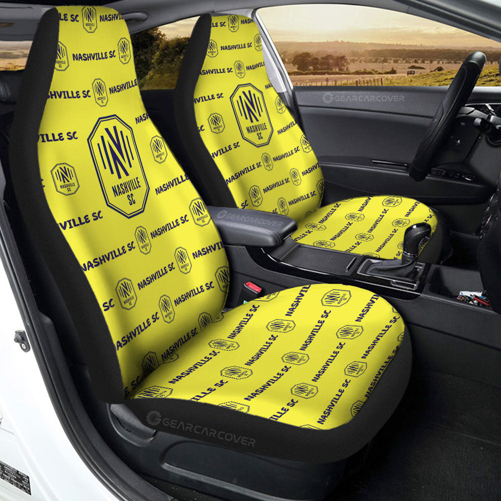Nashville SC Car Seat Covers Sporty Team Collection