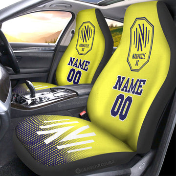 Nashville SC Car Seat Covers Sporty Team Collection