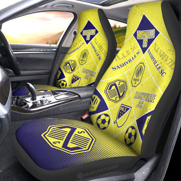 Nashville SC Car Seat Covers Sporty Team Collection