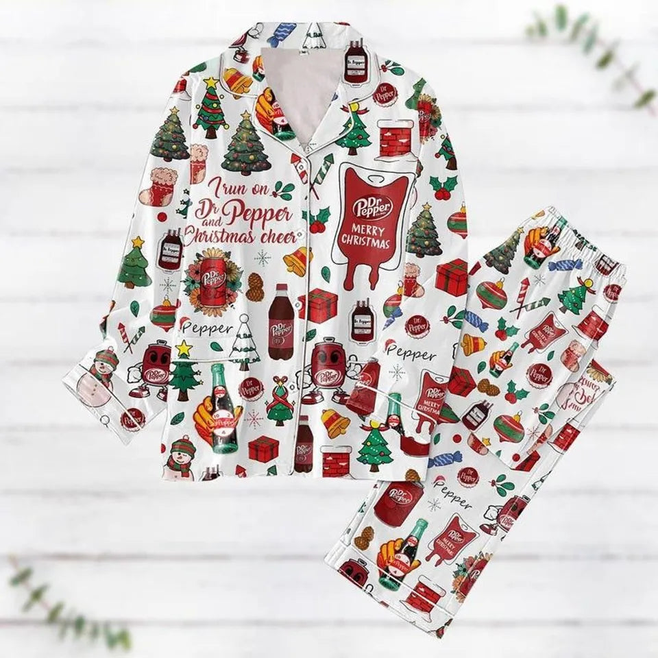 National Lampoons Christmas Vacation Griswold Family Christmas Pajamas Set, Griswold Santa Xmas Pajamas, Griswold Pajamas Family