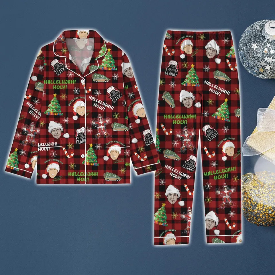 National Lampoons Vacation Pajamas, Griswold Christmas Pajamas Set, Griswold Family Matching Pajamas, Xmas Movie Holiday Pajamas
