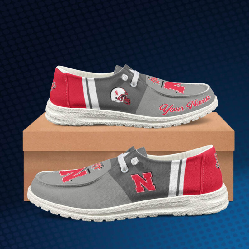 Nebraska Cornhuskers Hey Dude Shoes -NCAA Personalized - Ingenious Gifts Your Whole Family