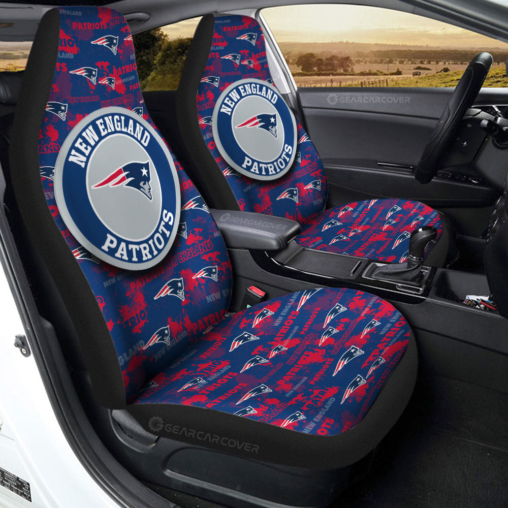 New England Patriots Car Seat Covers Custom Car Accessories