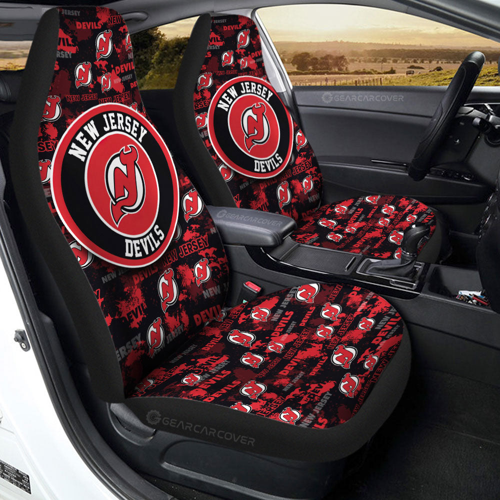 New Jersey Devils Car Seat Covers Custom Car Accessories