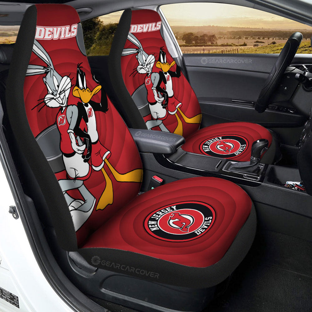 New Jersey Devils Car Seat Covers Custom Car Accessories