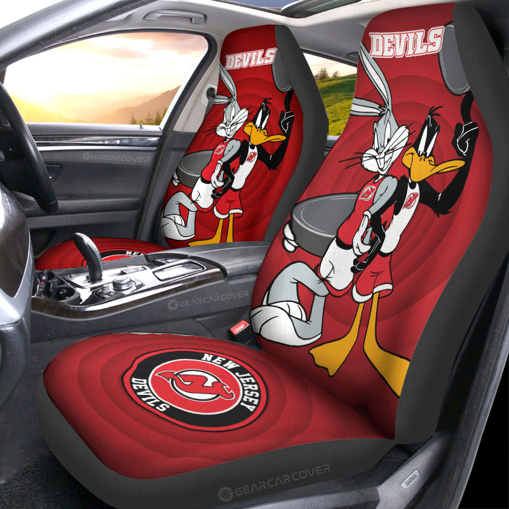 New Jersey Devils Car Seat Covers Custom Car Accessories