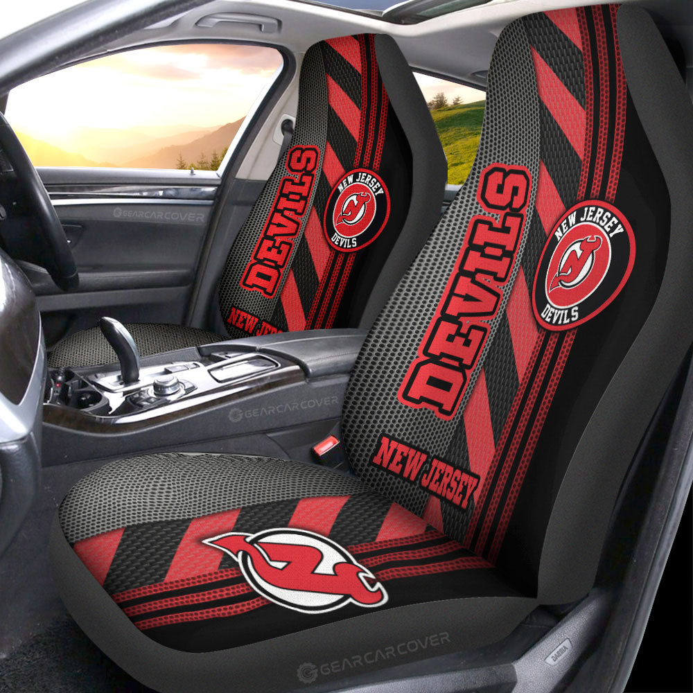 New Jersey Devils Car Seat Covers Custom Car Accessories