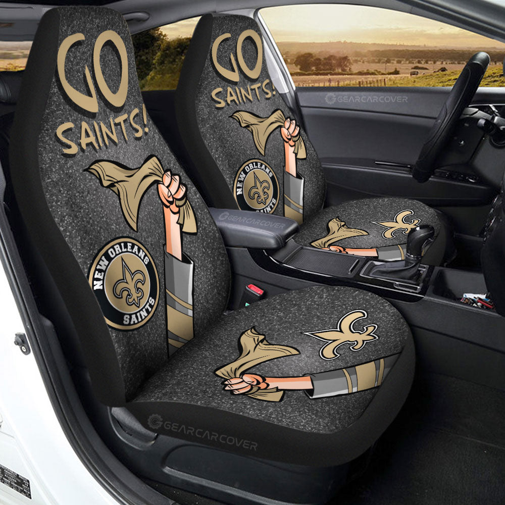 New Orleans Saints Car Seat Covers Custom Car Accessories