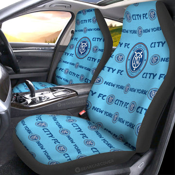 New York City FC Car Seat Covers Sporty Team Collection