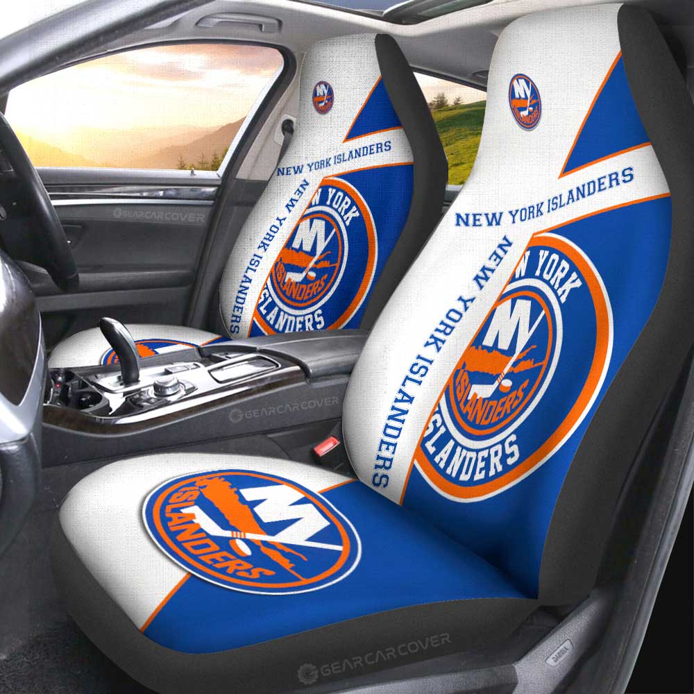 New York Islanders Car Seat Covers Custom Car Accessories For Fans