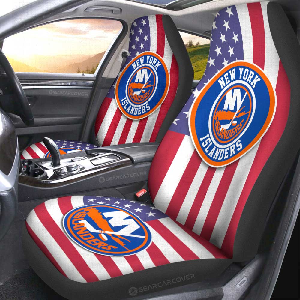 New York Islanders Car Seat Covers Custom Car Accessories