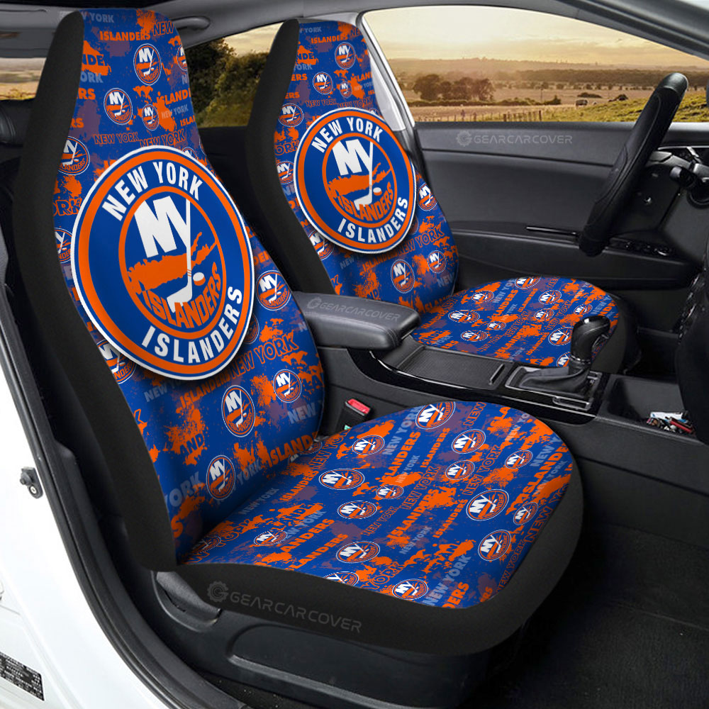 New York Islanders Car Seat Covers Custom Car Accessories
