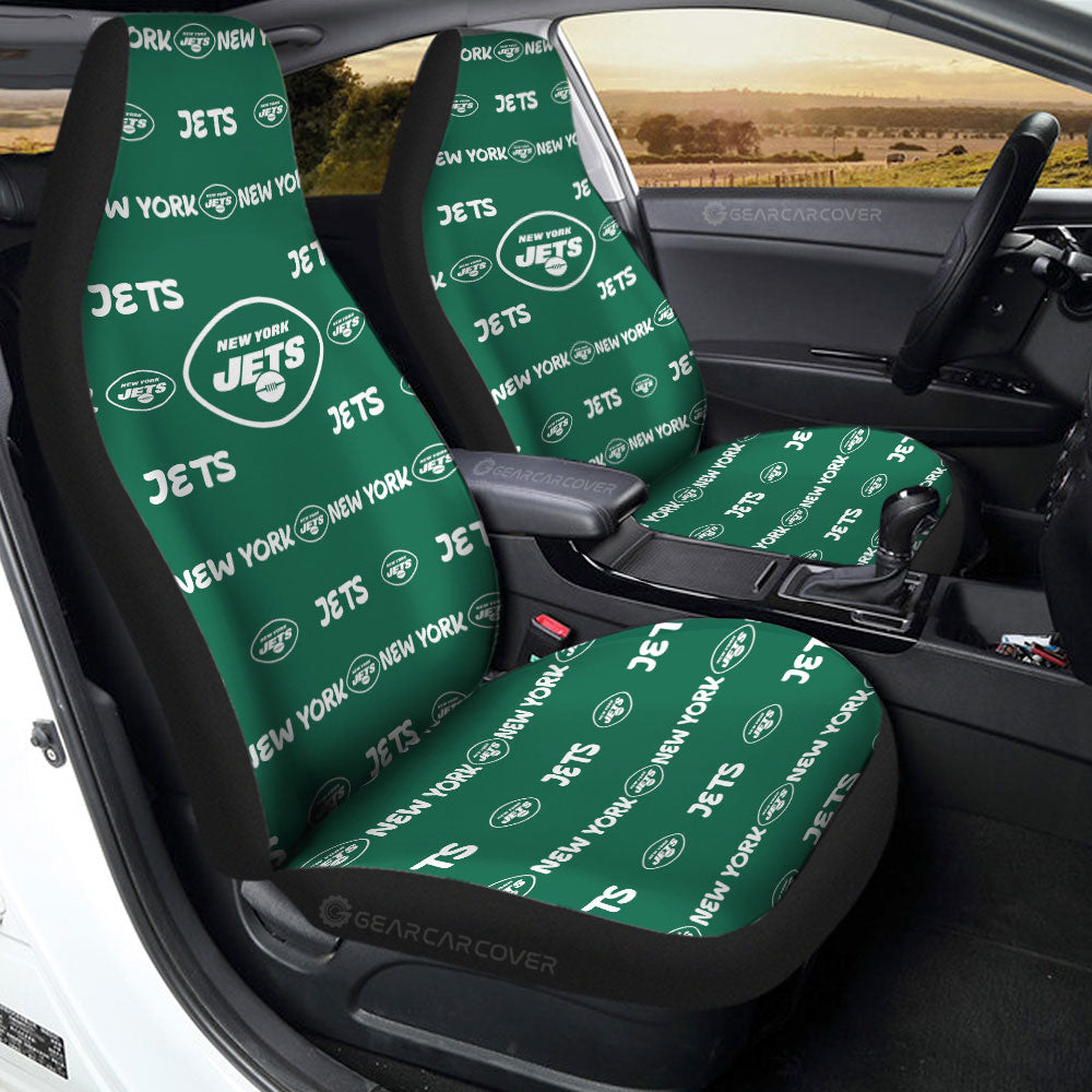 New York Jets Car Seat Covers Sporty Team Collection