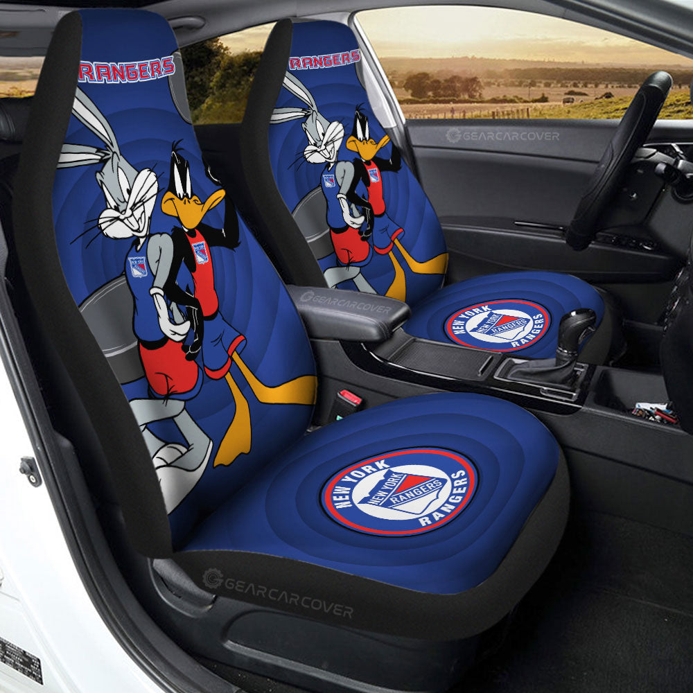 New York Rangers Car Seat Covers Custom Car Accessories