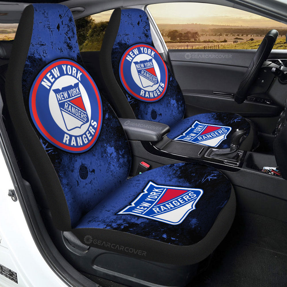 New York Rangers Car Seat Covers Custom Car Accessories