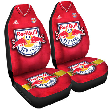 New York Red Bulls Car Seat Covers Custom Car Accessories For Fans
