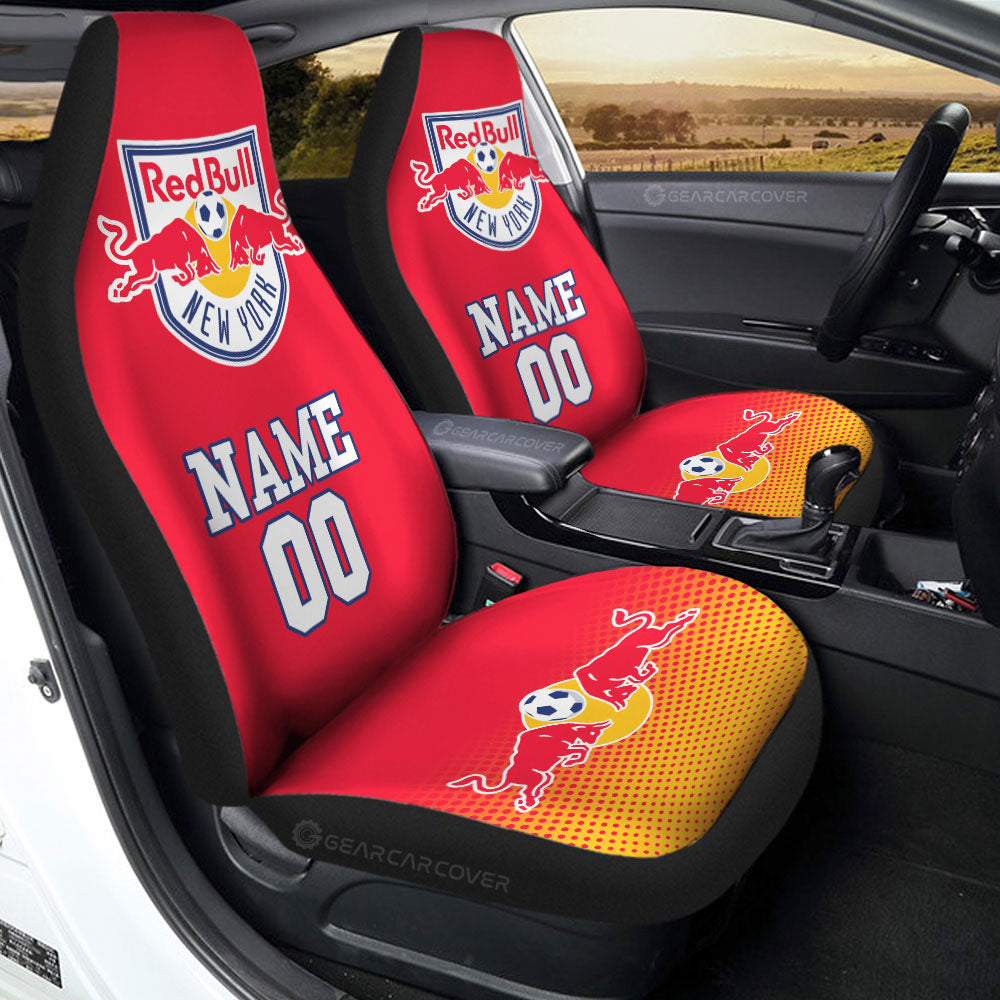 New York Red Bulls Car Seat Covers Sporty Team Collection