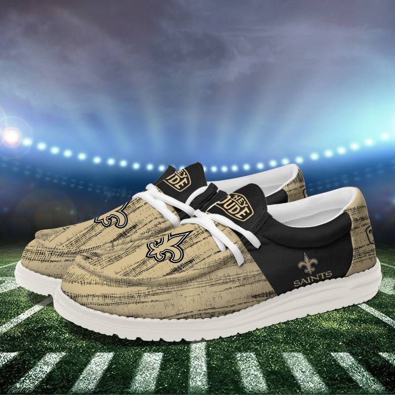 New Orleans Saints Personalized Hey Dude Shoes For Men And Women