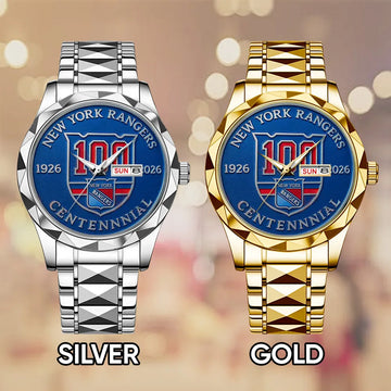 New York Rangers Alloy Luxury Quartz Watch – GNE4320