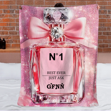 No1 Mom Ever - Personalized Mother Blanket，Mother's Day gift