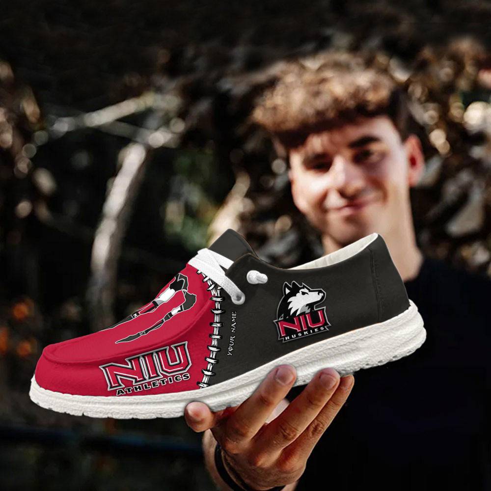 Northern Illinois Huskies Hey Dude Shoes, NCAA Shoes, Monster Energy Shoes For Sale - Ingenious Gifts Your Whole Family