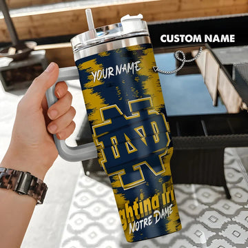 Notre Dame Fighting Irish  NCAA Stans Tumbler 2024