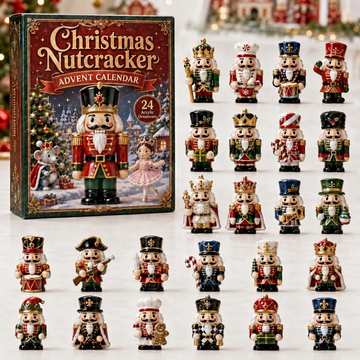 Nutcracker Advent Calendar 2026 - 24-Day Countdown, Acrylic Charms Every Day Bring New Suprises
