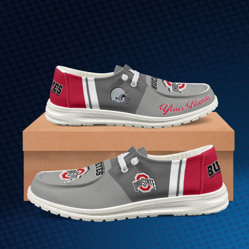 Ohio State Buckeyes Hey Dude Shoes -NCAA Personalized - Ingenious Gifts Your Whole Family