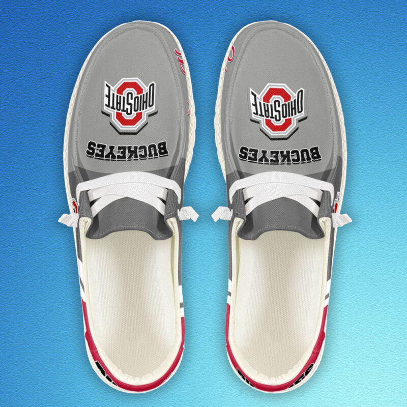 Ohio State Buckeyes Hey Dude Shoes -NCAA Personalized - Ingenious Gifts Your Whole Family
