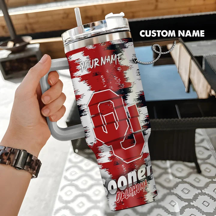 Oklahoma Sooners  NCAA Stans Tumbler 2024