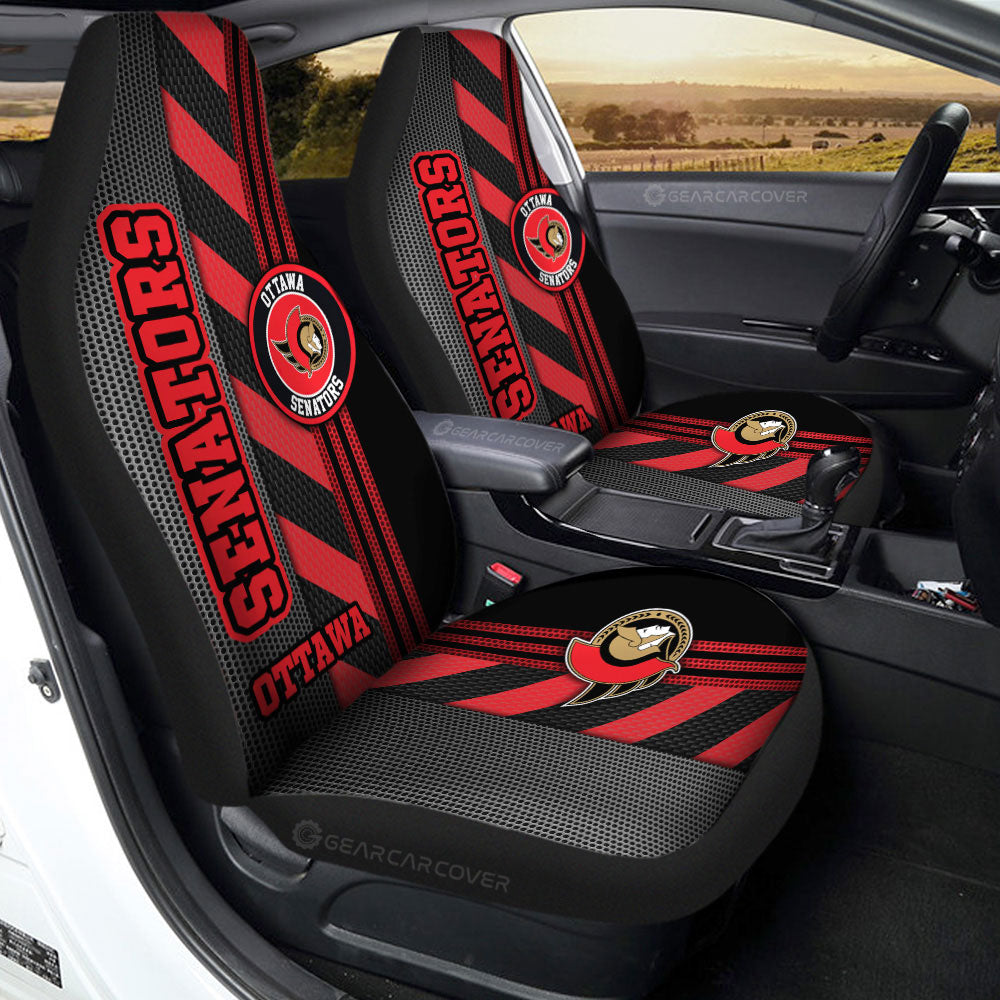 Ottawa Senators Car Seat Covers Custom Car Accessories
