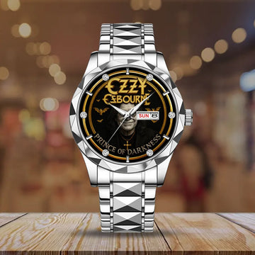 Ozzy Osbourne Alloy Luxury Quartz Watch – GNE 4154