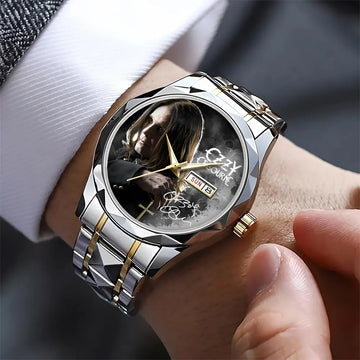 Ozzy Osbourne Alloy Luxury Quartz Watch – GNE4247