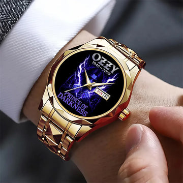 Ozzy Osbourne Alloy Luxury Quartz Watch – TANTN15391