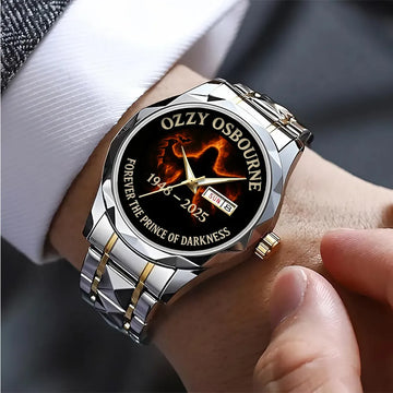 Ozzy Osbourne Alloy Luxury Quartz Watch – TANTN15490