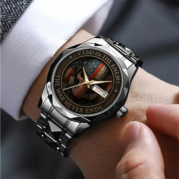 PTSD Awareness Veterans Alloy Luxury Quartz Watch – TANTN15627
