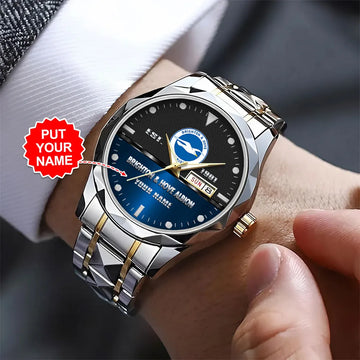 Personalized Brighton & Hove Albion FC Alloy Luxury Quartz Watch – TANTN15477