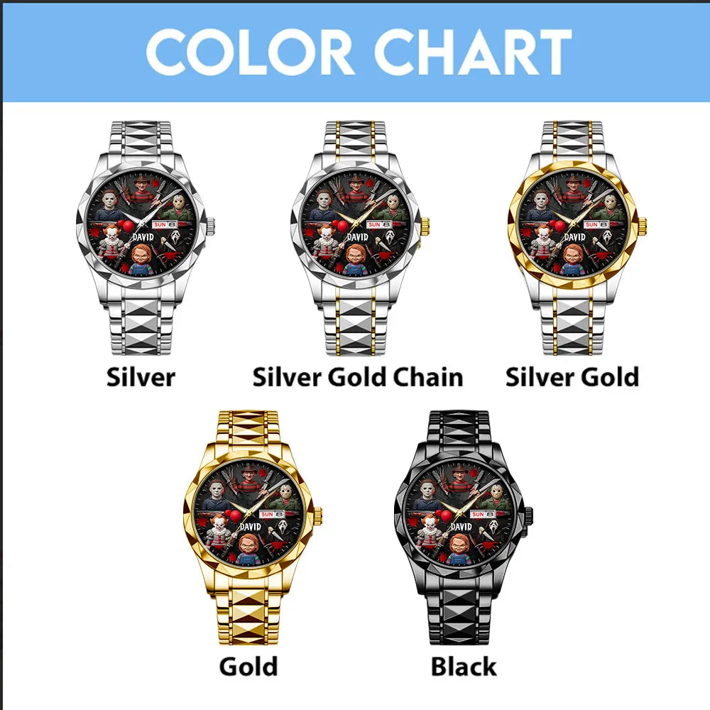 Personalized Halloween Alloy Luxury Quartz Watch – TANTN15212