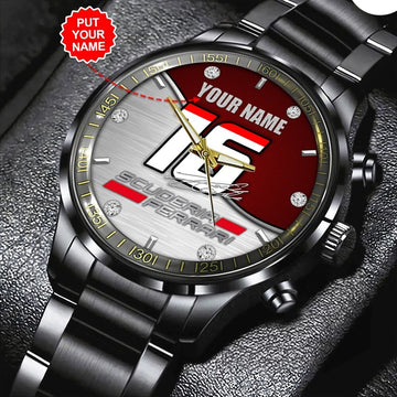 Personalized SF x Charles Leclerc Stainless Steel Watch