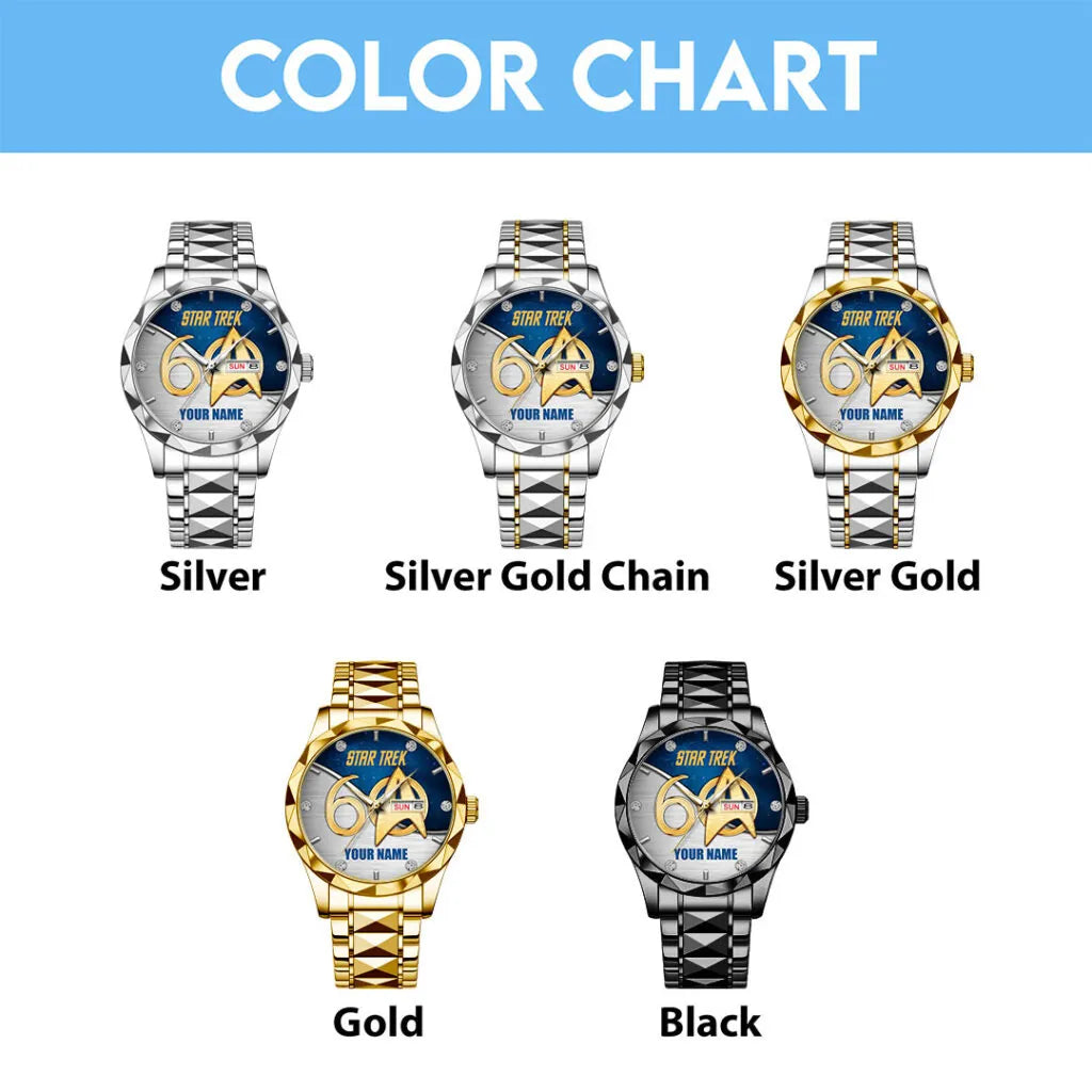 Personalized Star Trek Alloy Luxury Quartz Watch – HOATT 11671