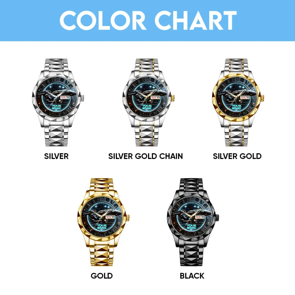 Personalized Star Trek Alloy Luxury Quartz Watch – TANTN15239