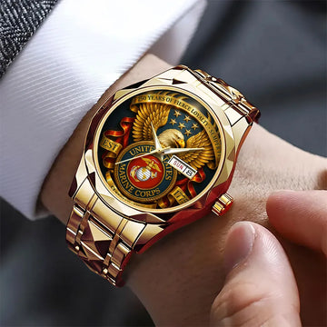 Personalized US Marine Corps Alloy Luxury Quartz Watch – TANTN 15105