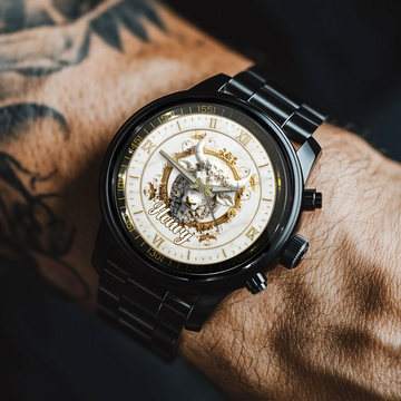 Personalized Zodiac Sign Watch Custom Name Astrology Watch Gift For Astrology Lovers