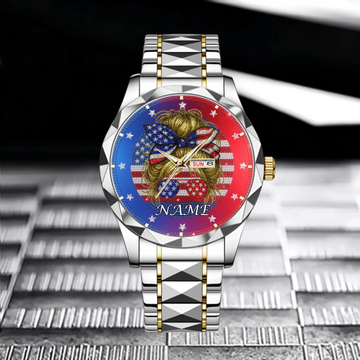 Personalized American Girl Watch – Custom Name Gift for Friends & Family