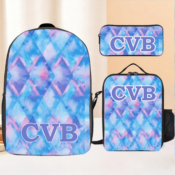 Personalized Square Children's Backpack — Personalized Name Backpack — Back-to-School Gift