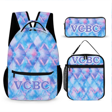 Personalized Square Children's Backpack — Personalized Name Backpack — Back-to-School Gift