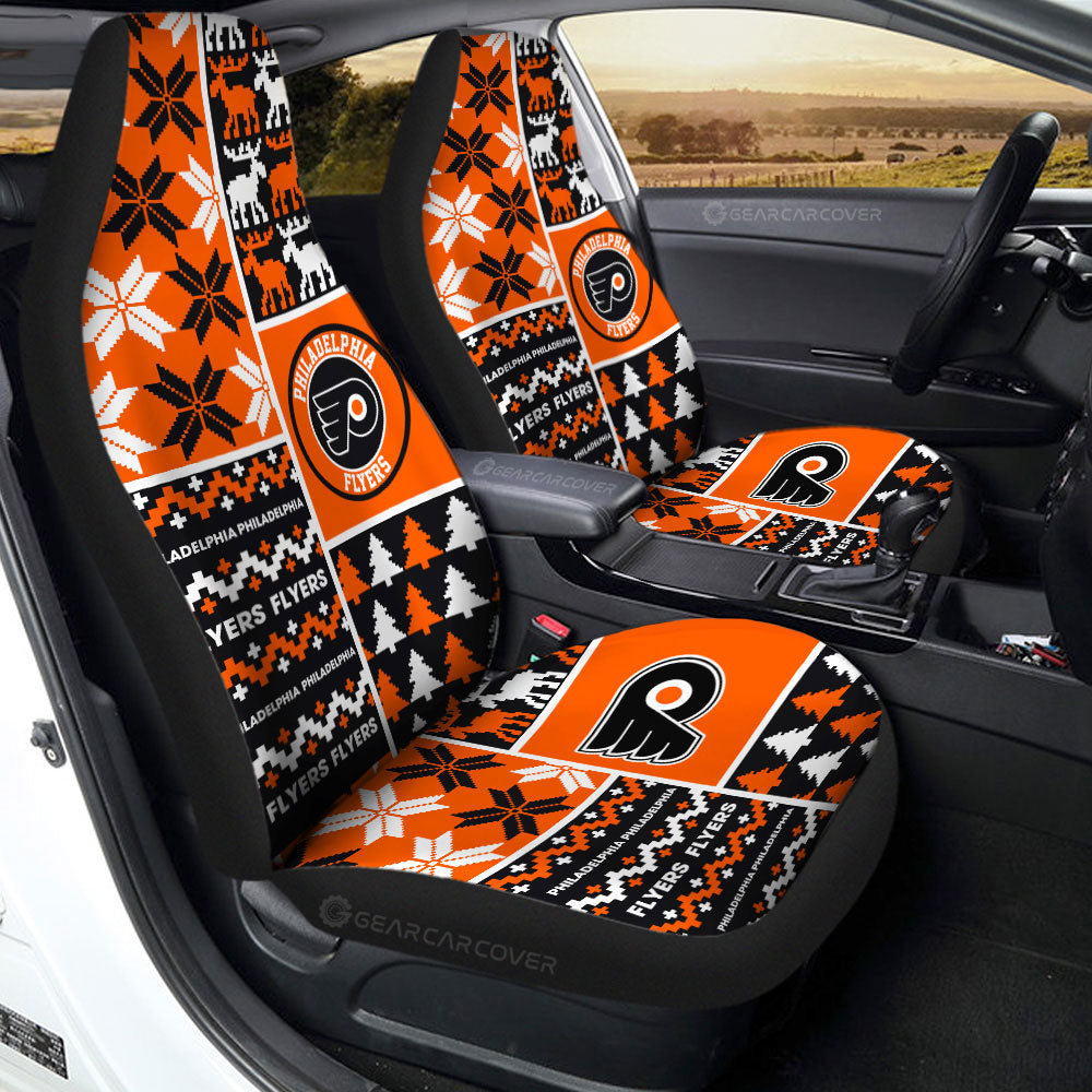 Philadelphia Flyers Car Seat Covers Custom Ugly Style Car Accessories