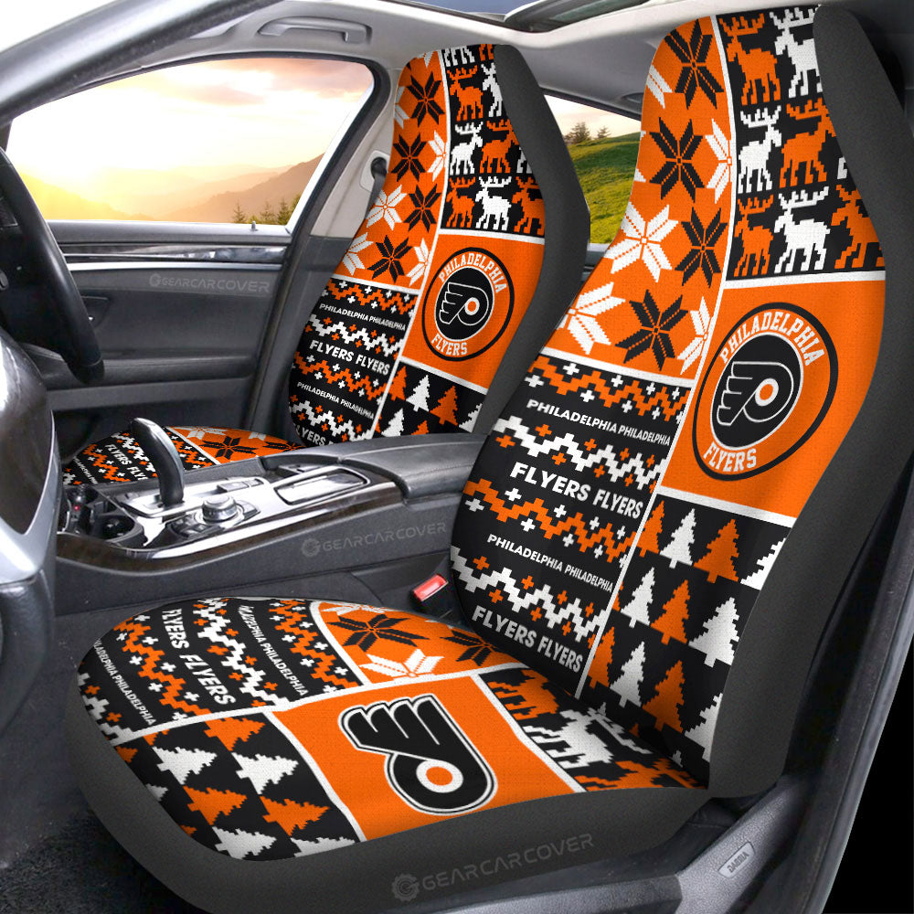 Philadelphia Flyers Car Seat Covers Custom Ugly Style Car Accessories
