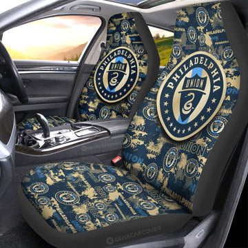 Philadelphia Union Car Seat Covers Custom Car Accessories