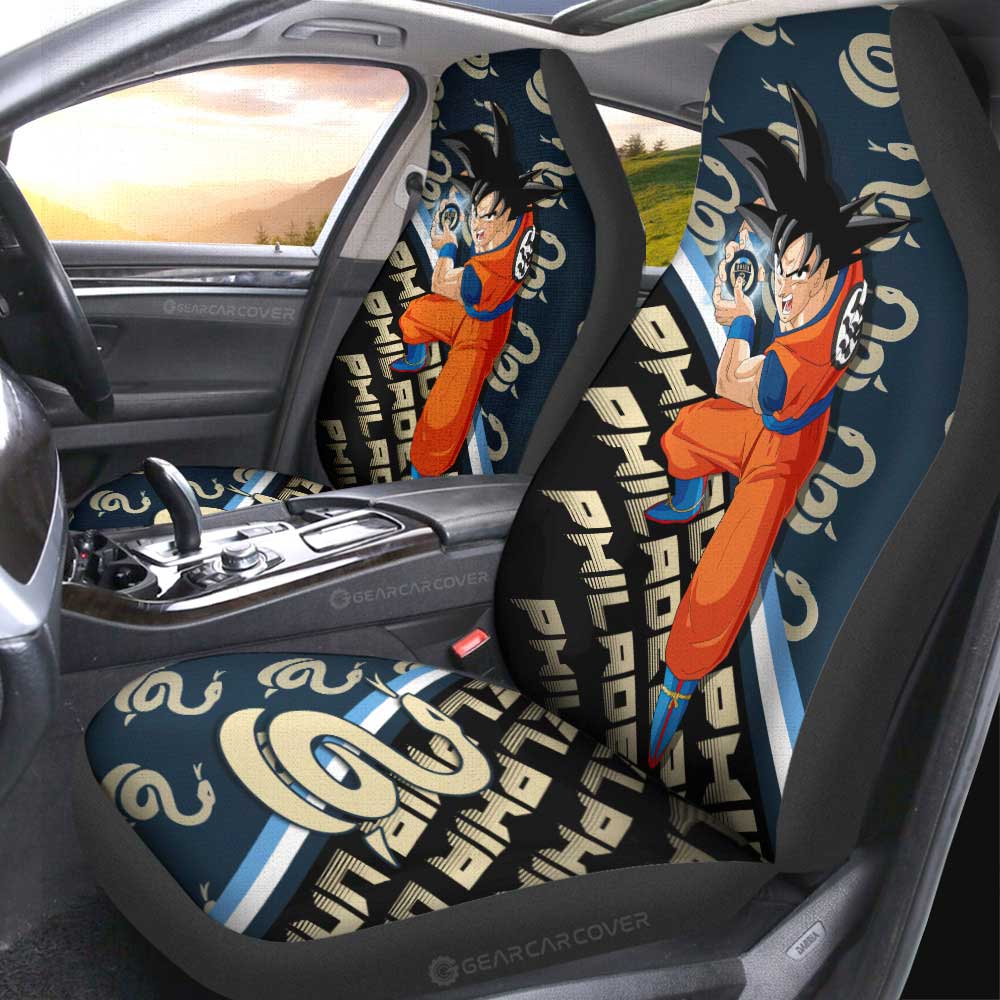 Philadelphia Union Car Seat Covers Goku Car Accessories For Fans